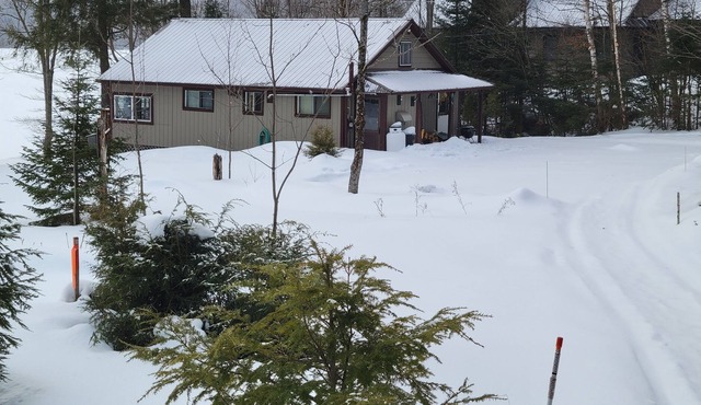 Rustic cabin at Cricket Cove on Maidstone Lake, Vermont