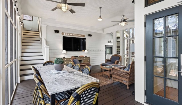 Safe Harbor + Carriage House in Watercolor & Bikes + Under New Management!