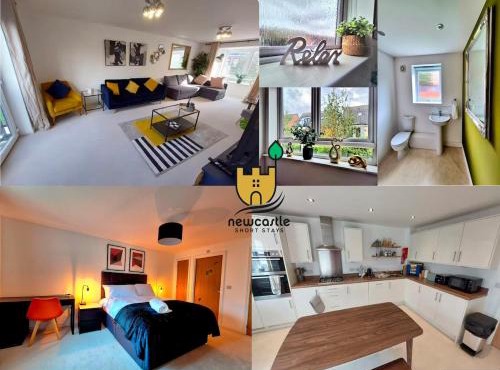 Saltwick House 7 Bed Entire House Free Parking Free Wifi Near Newcastle Airport Near City and A1 Motorway