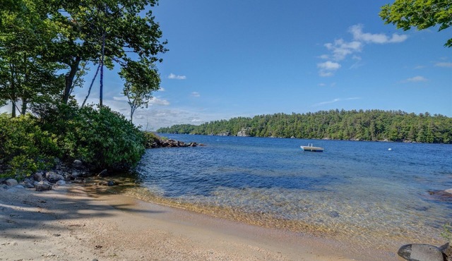 SANDY BEACH! Northeast shore of Frye Island