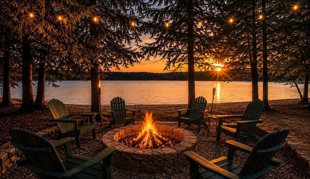 Scenic Lakefront Cabin w/Private Beach Access