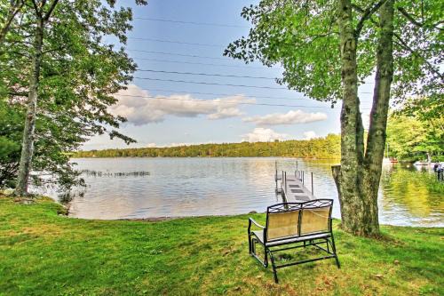 Scenic Lyman Home on Swan Pond w/Wraparound Deck!