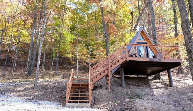 Secluded A-Frame Incredible for Water Activities by Tappan Lake in Ohio