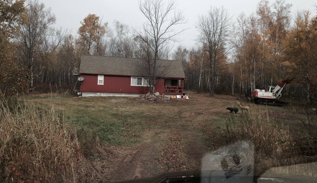Secluded Cabin on 160 acres with 4 miles of ATV/Walking Trails in Northern MN.
