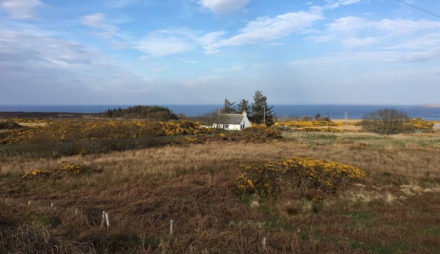 Secluded cottage with sea view