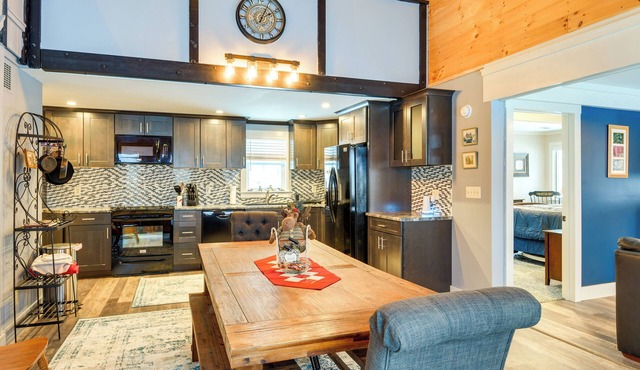 Secluded Home w/Fire Pit, 8 Mi to Cannon Mountain