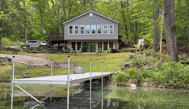 Serene Lakefront Home: Dock, Kayaks, & Game Room on Pawtuckaway Lake, Corner Lot