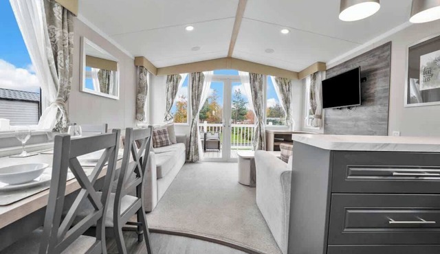 Seton Sands Gullane Luxe Lodge 3BR Sleeps 8 | WiFi