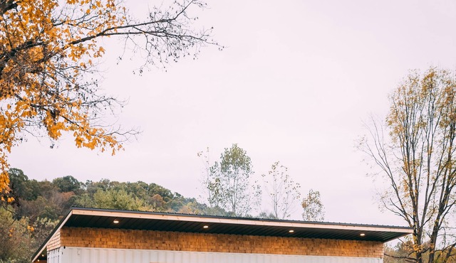 Shipping Container Luna Cottage Hocking Hills Tiny House
