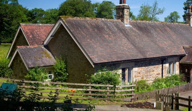 Single storey cottage for four guests in the grounds of Haughton Castle, Northumberland