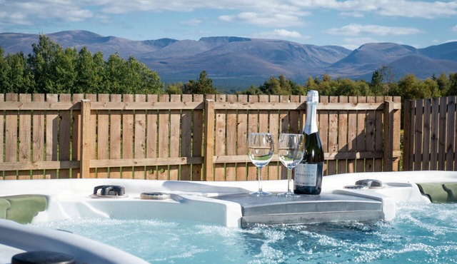 Snowmass Lodge - Aviemore family lodge with hot tub