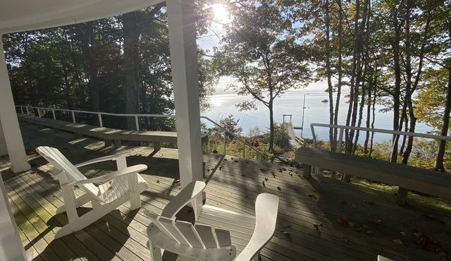 Spacious Waterfront Home with Private Guest House