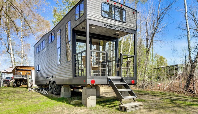 Steps to Gull Lake! Modern RV Stay w/Resort Perks