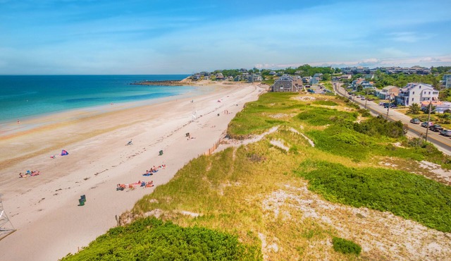 Stunning beach views on Over the Dunes - White Horse Beach, Plymouth