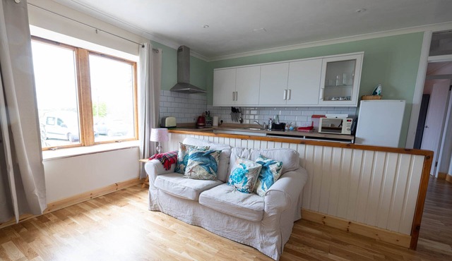 Stunning quiet location with views across the Moray Firth home to dolphins.