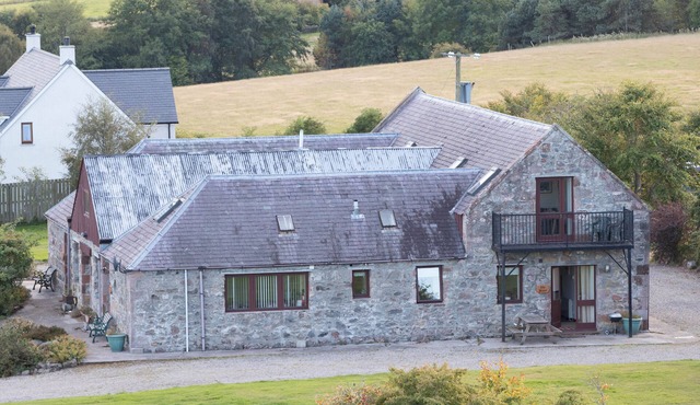 Stunning quiet location with views across the Moray Firth home to dolphins.