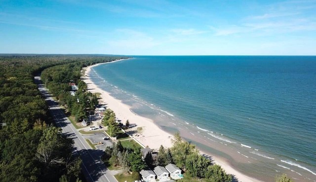 Stunning views of Lake Huron