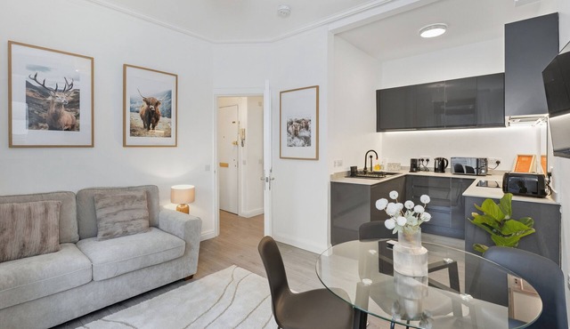 Stylish 1 Bed Edinburgh City Centre Apartment