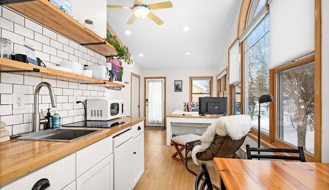 Sun-Drenched Waterfront Studio