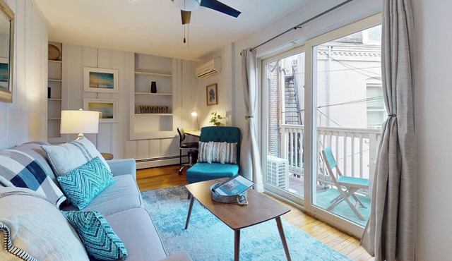 Sun-filled 1 bed, 1 bath in Brookline Village