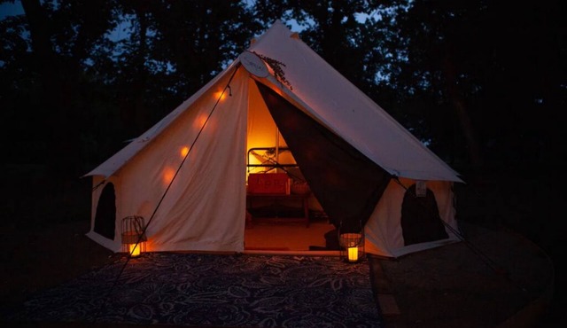 Sycamore Tent at The Grove Glamping