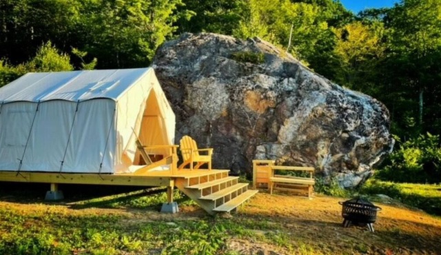 Tentrr Signature Site - Boulder Campsite, Porter, Maine
