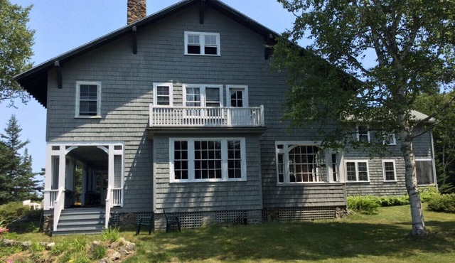 The BIG House on the Fox Island Thorofare