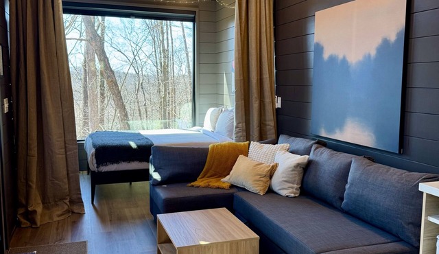The Birch Tiny House at Cyprus Trail