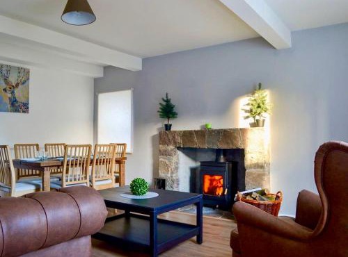 The Coolins cottage with wood burner