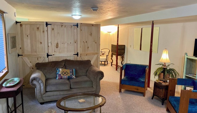 The Creek View Suite at Lily Bay Creek Homestead in the heart of Door County.