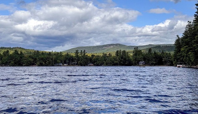 The Mad Moose on beautiful Keewaydin Lake