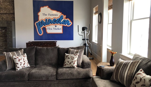 The Riverview Loft in Downtown Princeton
