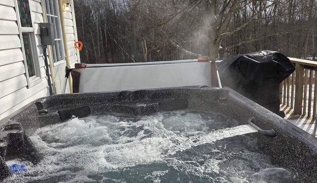The White Dove with hot tub
