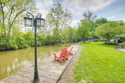 Thornville Home w/Boat Dock: On the Lake!