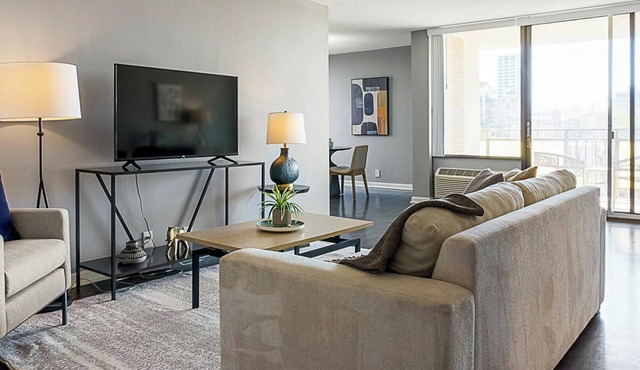 ThreeRivers 2BD 1 - Two Bedroom Apartment, Sleeps 3