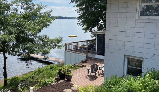 Top-Rated Balsam Lake Vacation Home with Stunning Lake Views, 4 BR & Family Fun