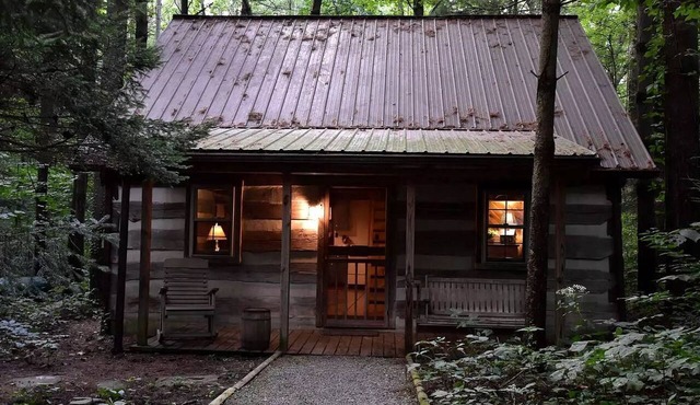 Traditional Cabin for Four in the Secluded Forest of Hocking Hills, Ohio