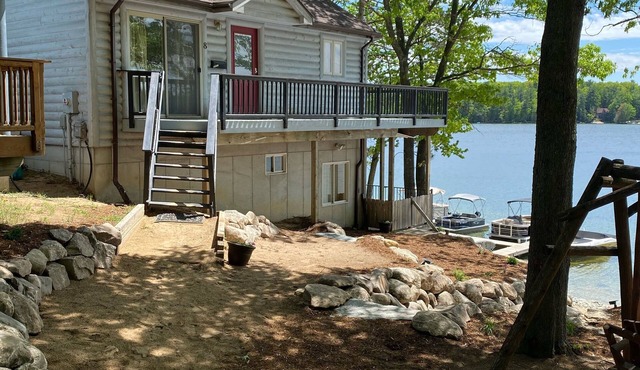 Traverse City close to downtown Waterfront Spider Lake, On-site Rentals, Pets ok