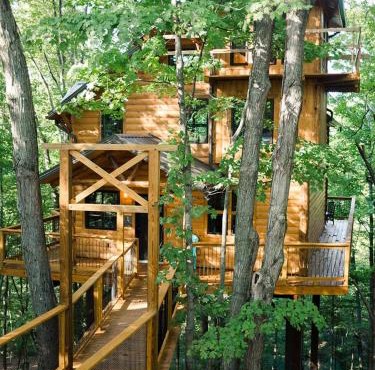 Treehouse #1 by Amish Country Lodging