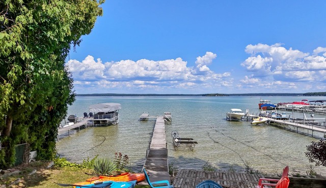 True Higgins Lakefront | Clear Water & Dock