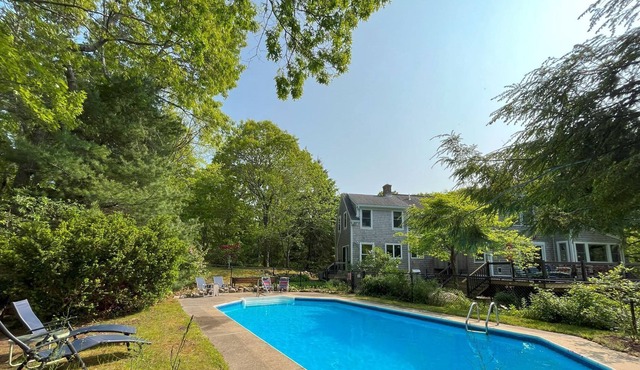 Unique home with a private inground pool