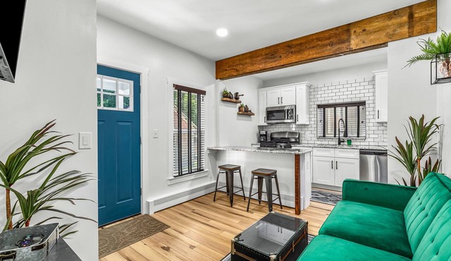 Walk to downtown Holly from this newly renovated historic apartment!