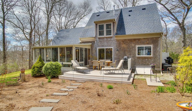 Walk to John's Pond! Family-Friendly Mashpee Home