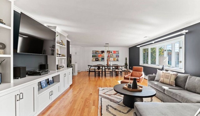 Walk to the Beach - Modern Home w/FirePit, Bikes, Office, Grill + More!