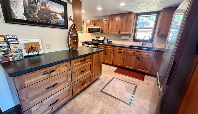 Waterfront Cabin w/Private Dock & Outdoor Bar near Munising/Manistique