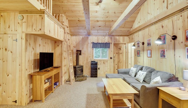 Waterfront Fayette Vacation Rental on Parker Pond!