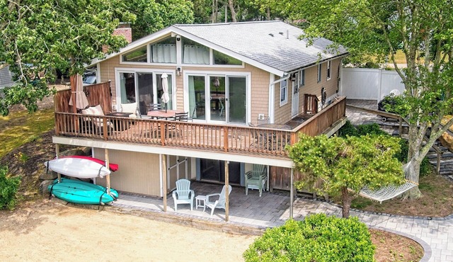 Waterfront Getaway w/Private Dock, Deck, Central A/C, & Kayaks