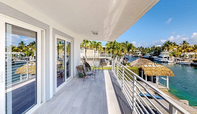 Waterfront home with dock, views, AC, & washer/dryer - dog-friendly