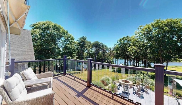 Waterfront property with private dock and access to Nantucket Sound