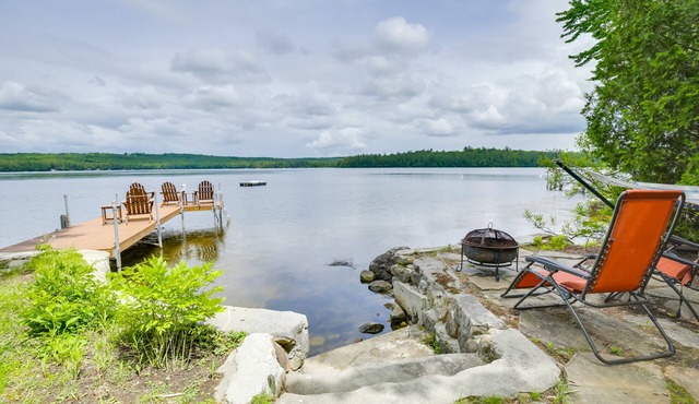 Waterfront Raymond Vacation Rental w/Boat Dock!